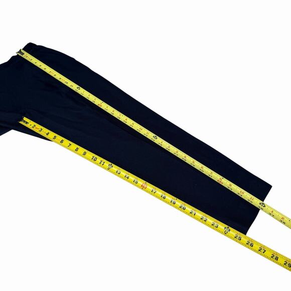 ALLSAINTS Aleida Trouser Pants Pull On Cropped Tapered Black Size 6 - Picture 5 of 11